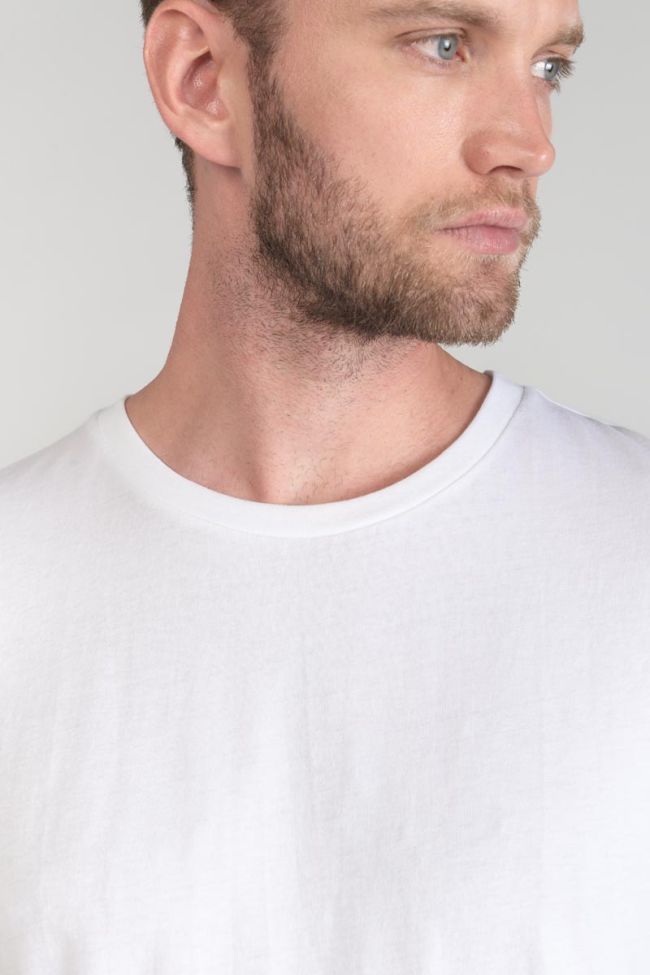 T-shirt Brown in weiß