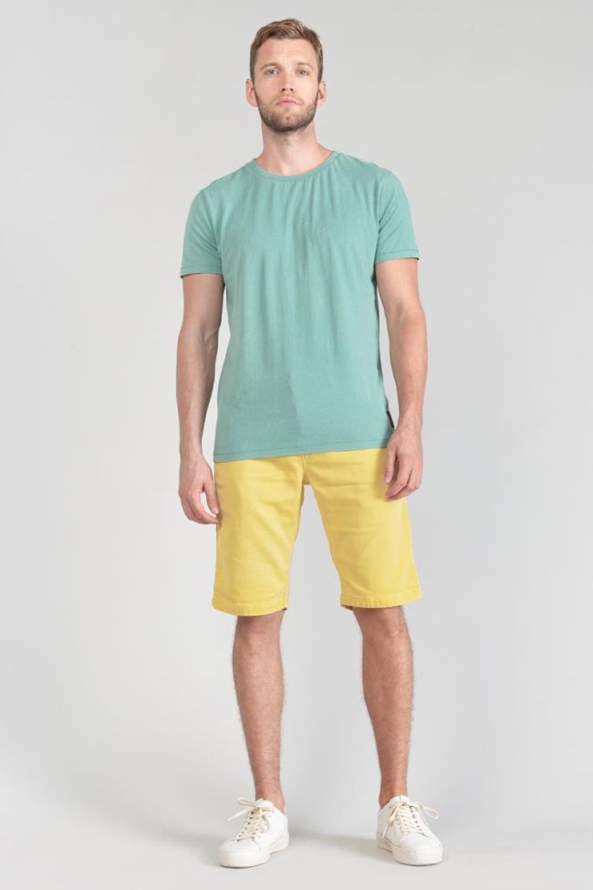 T-Shirt Brown in grün