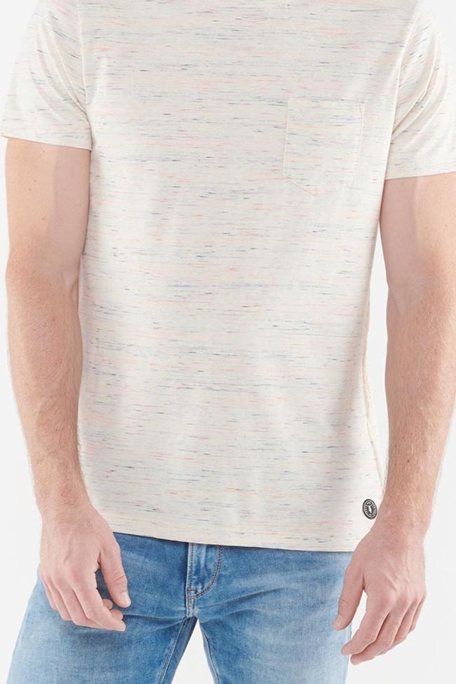 T-shirt Cliver in weiß