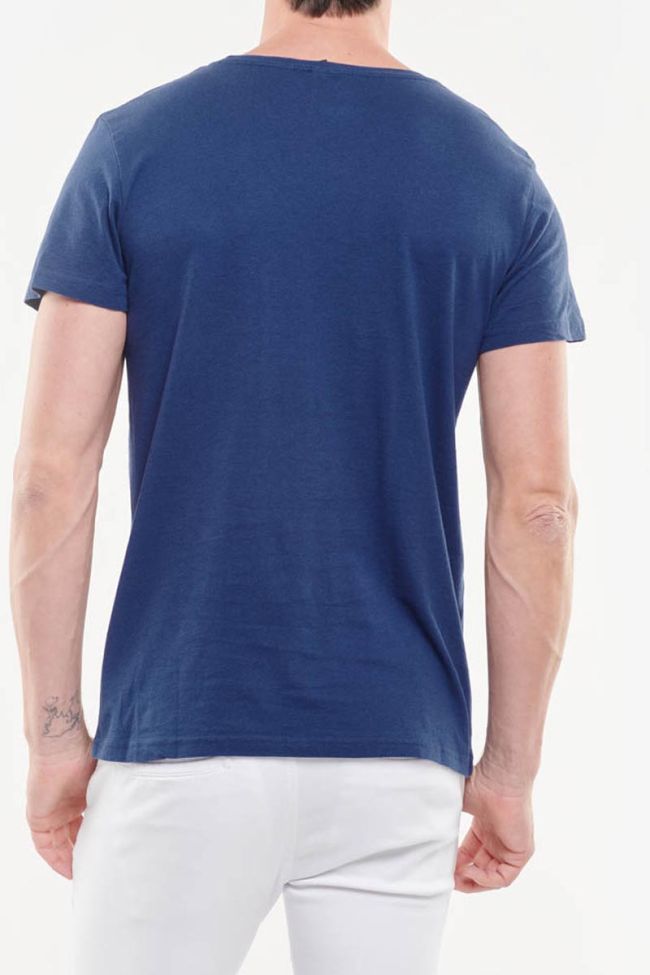 T-shirt Junipero in blau