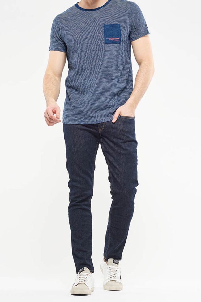 T-shirt Warren in blau