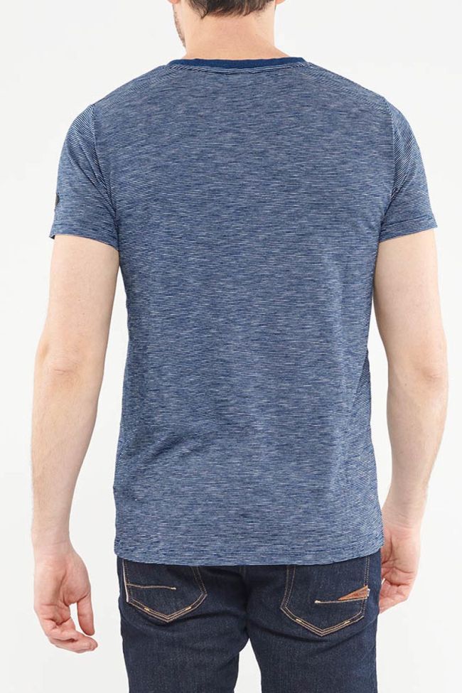 T-shirt Warren in blau