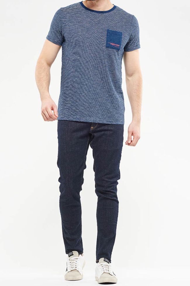 T-shirt Warren in blau