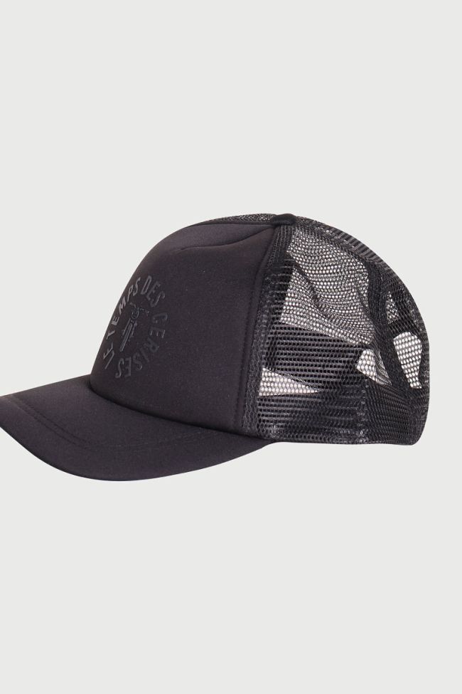 Basecap Yoan in schwarz
