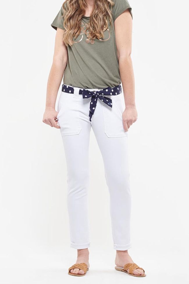 Ezra 200/43 Boyfit jeans weiß 