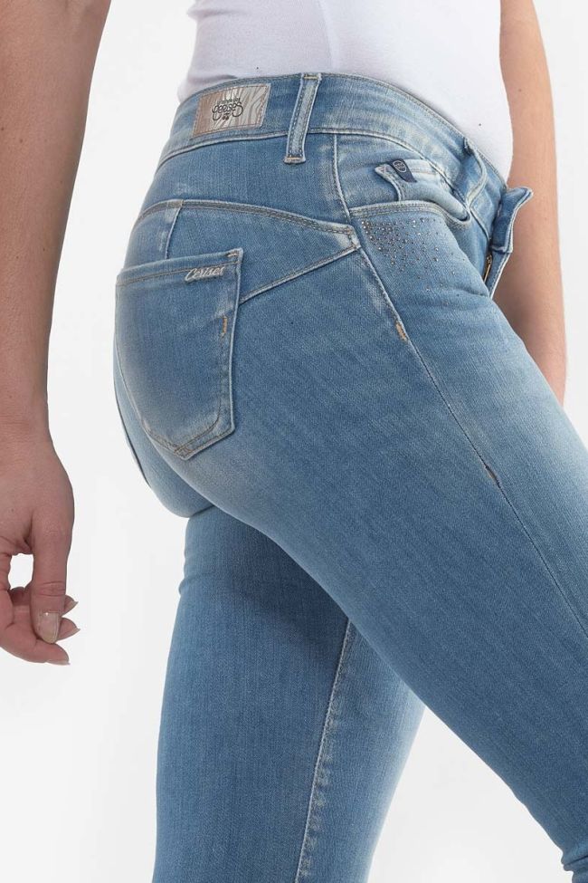 Pulp Slim jeans destroy blau Nr.4