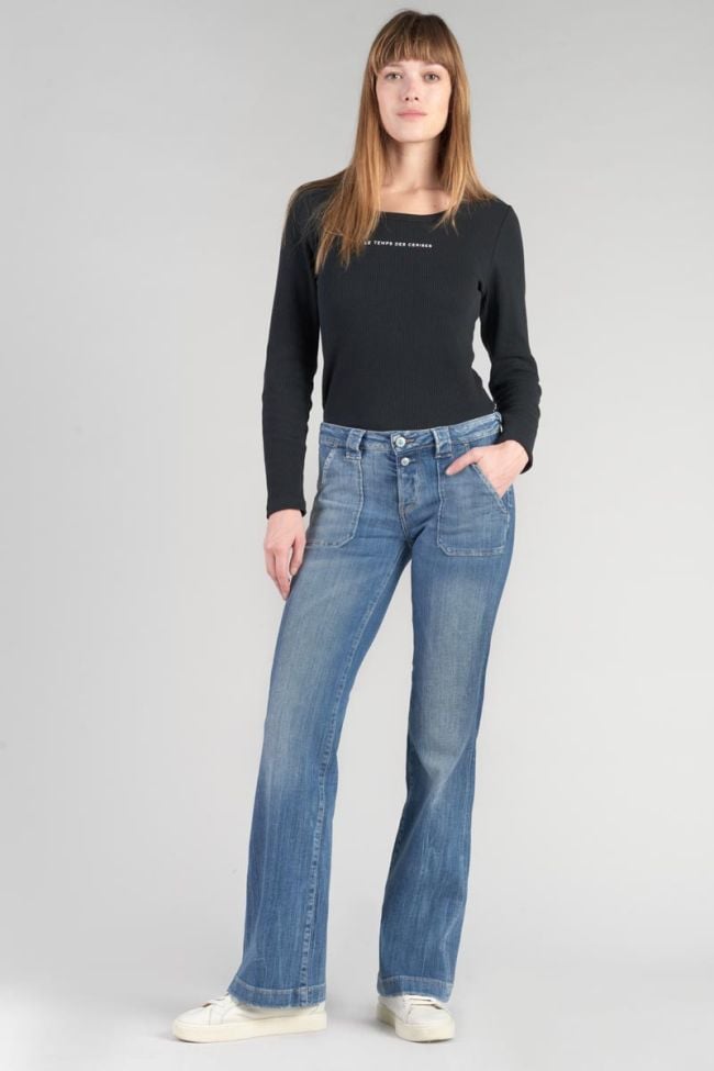 Jeans flare vintage blau Nr.4