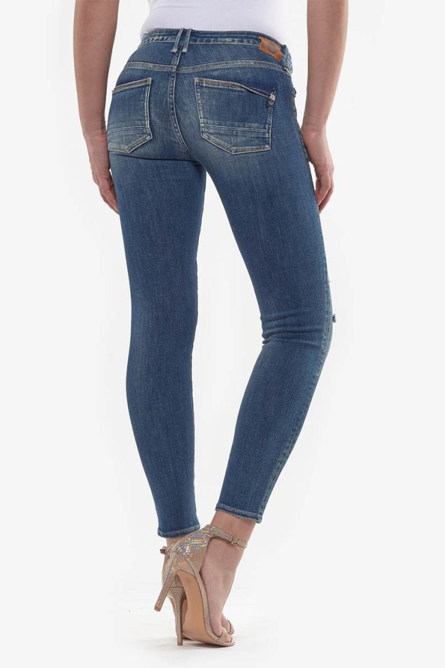 Power Skinny 7/8 jeans destroy vintage blau Nr.2