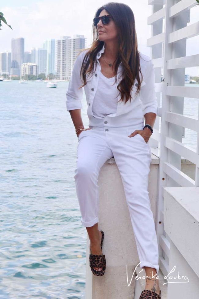 Jumpsuits John in weiß