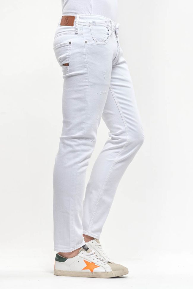 700/11 Slim jeans destroy weiß 