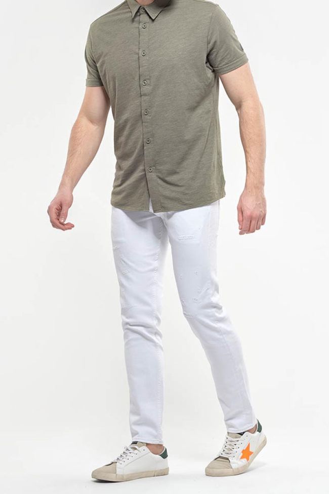 700/11 Slim jeans destroy weiß 