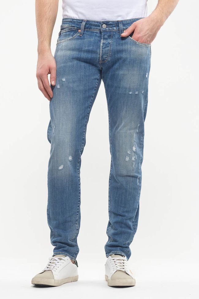 700/11 Slim jeans destroy vintage blau Nr.4