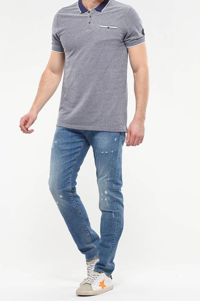 700/11 Slim jeans destroy vintage blau Nr.4