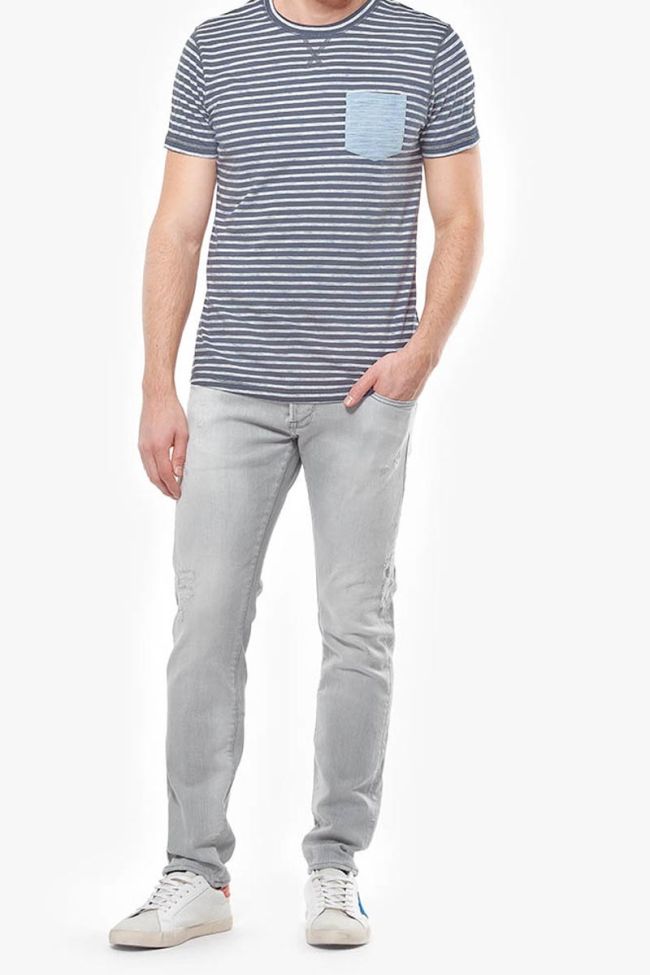 700/11 Slim jeans destroy grau Nr.4