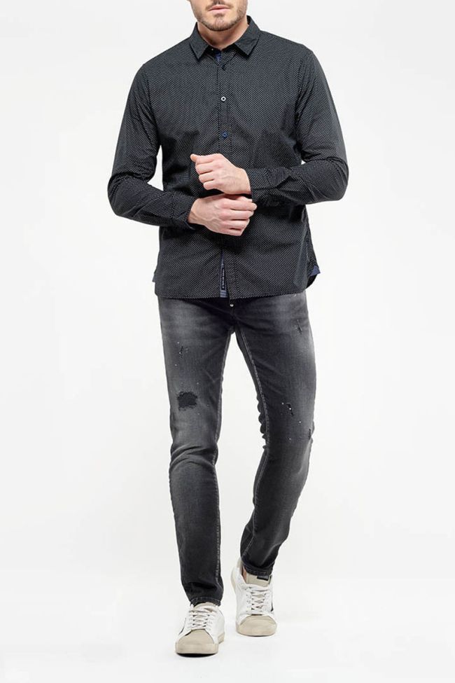 Jogg 700/11 Slim jeans destroy schwarz Nr.1