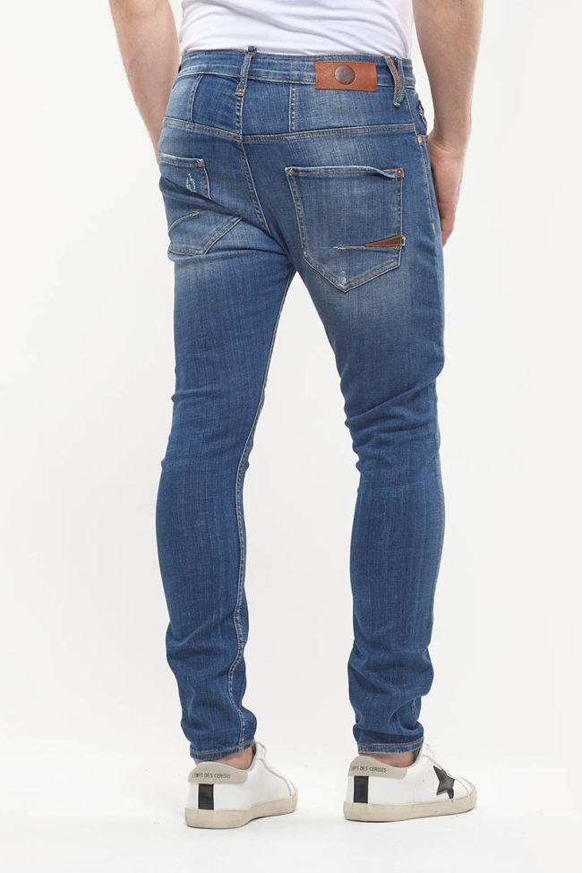 900/15 Tapered jeans destroy vintage blau Nr.2