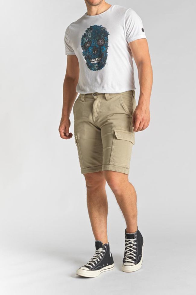 Bermuda-short Damon in weiß