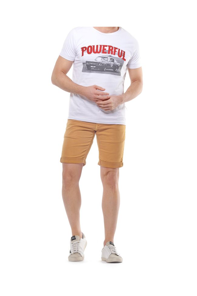 Bermuda-short Jogg2 in gelb