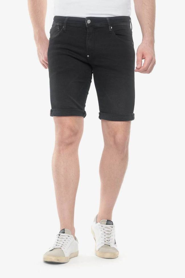 Bermuda-short Jogg lo in schwarz