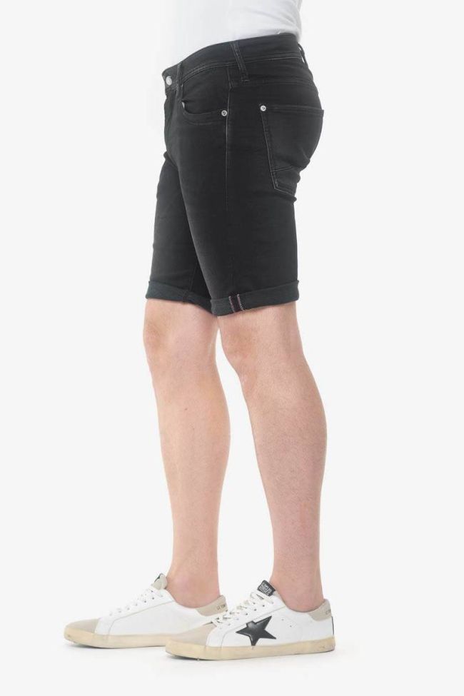 Bermuda-short Jogg lo in schwarz