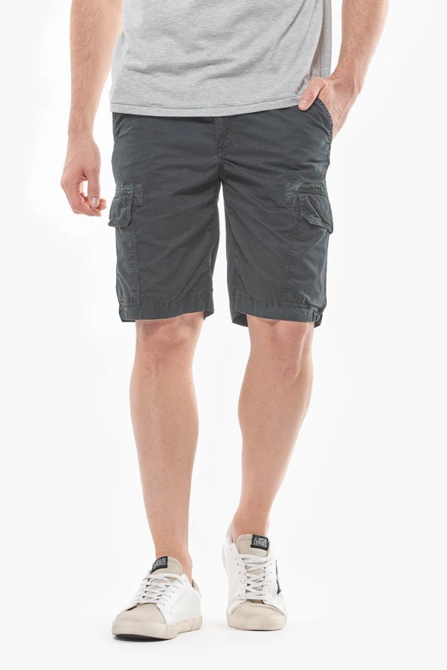 Bermuda-short Matt in schwarz