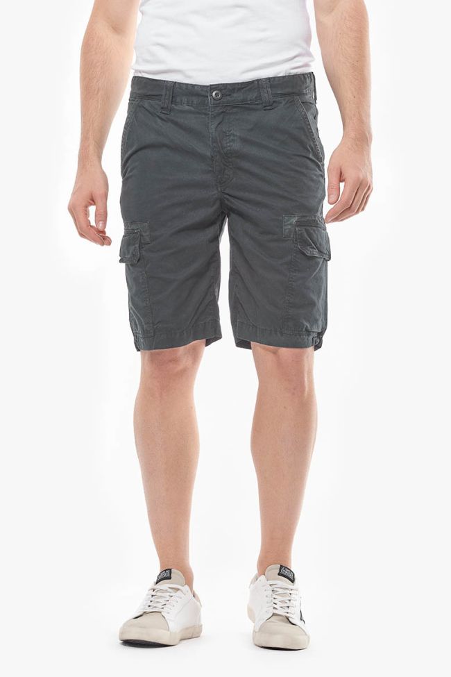 Bermuda-short Matt in schwarz