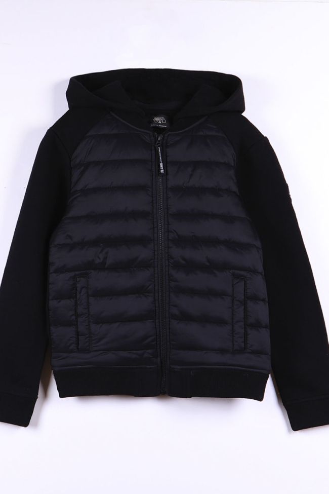 Kapuzen-sweatshirt Akimbo in schwarz