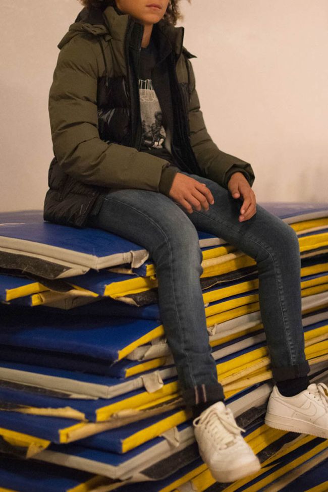 Daunenjacke Dimitryb in schwarz