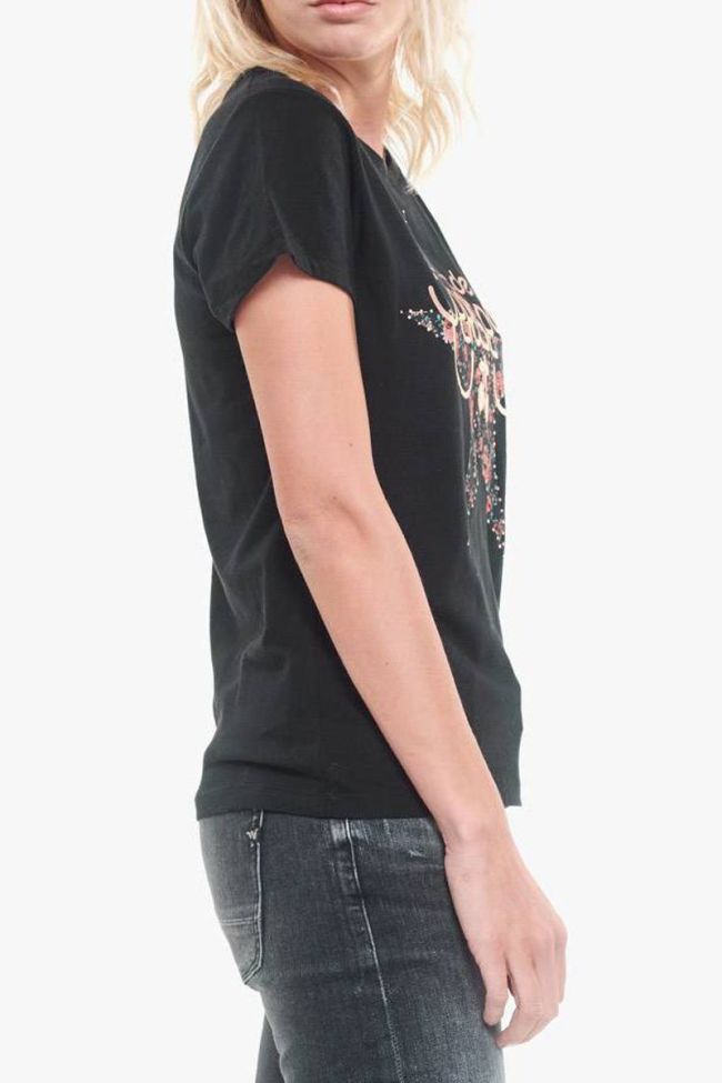 T-shirt Amelia in schwarz