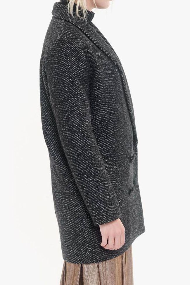 Mantel Dilan in schwarz