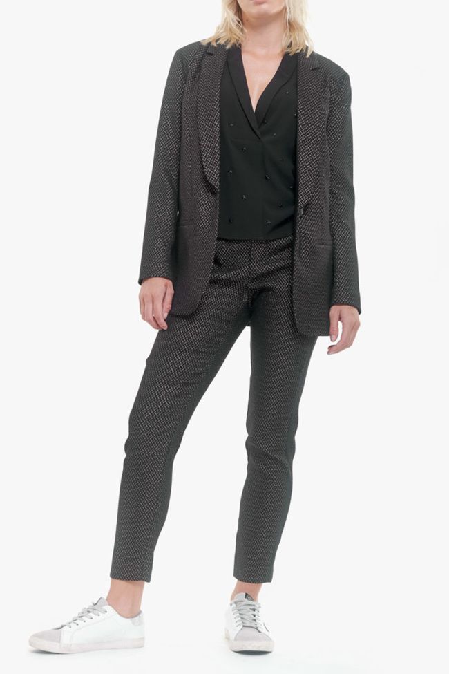 Top Djane in schwarz