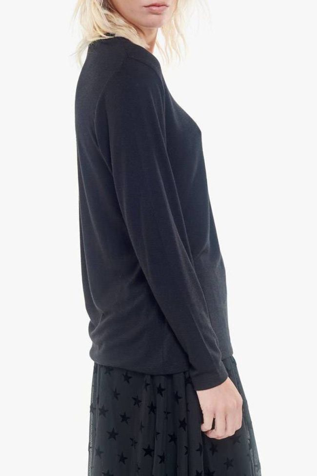 T-shirt Prisca in schwarz