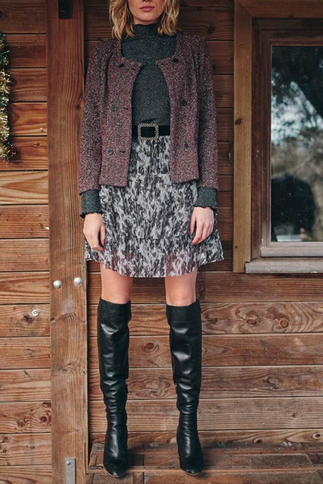 Rock Tiffani in grau