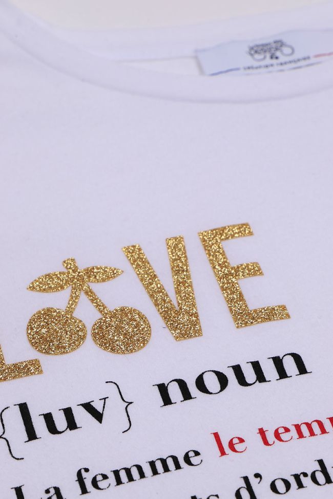 T-shirt Kendragi in weiß