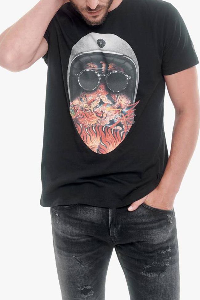 T-shirt Bushi in schwarz