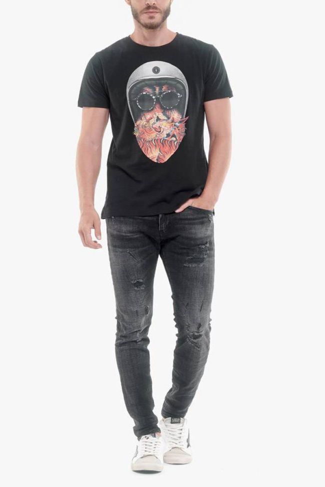 T-shirt Bushi in schwarz