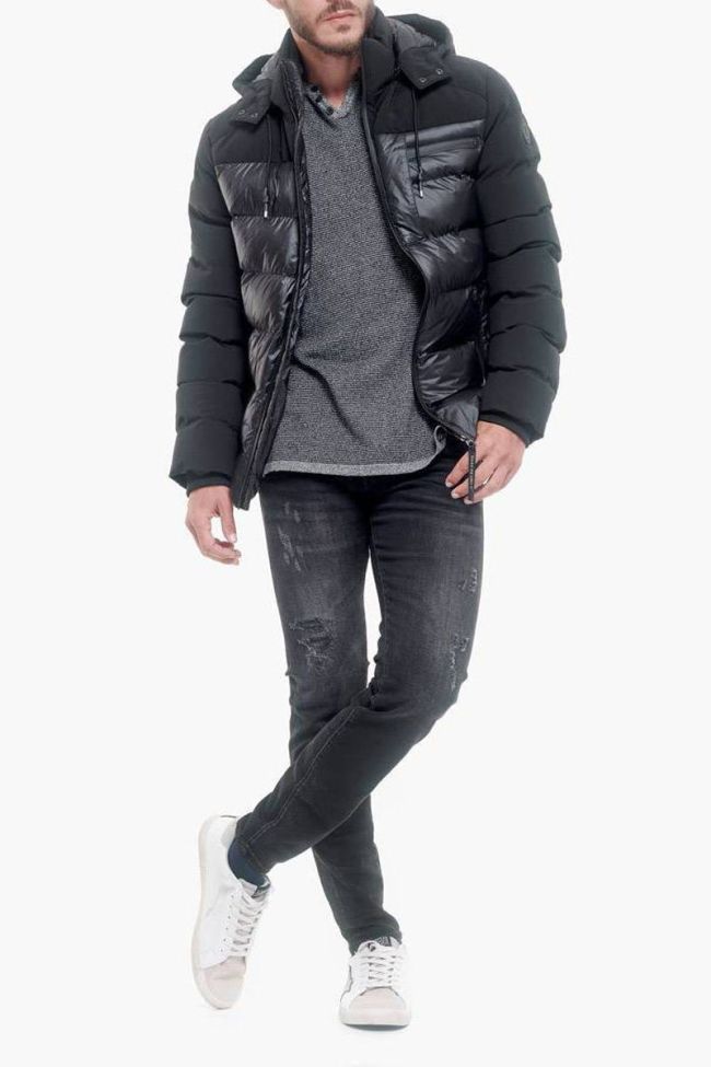 Daunenjacke Dimitri in schwarz