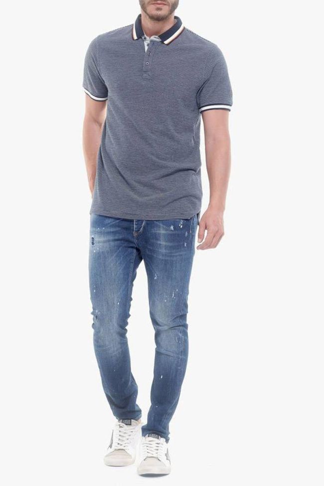 Poloshirt Fizal in blau