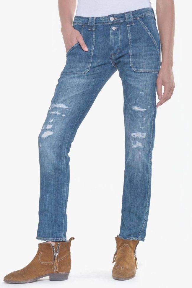 Nano 200/43 Boyfit jeans destroy blau Nr.3