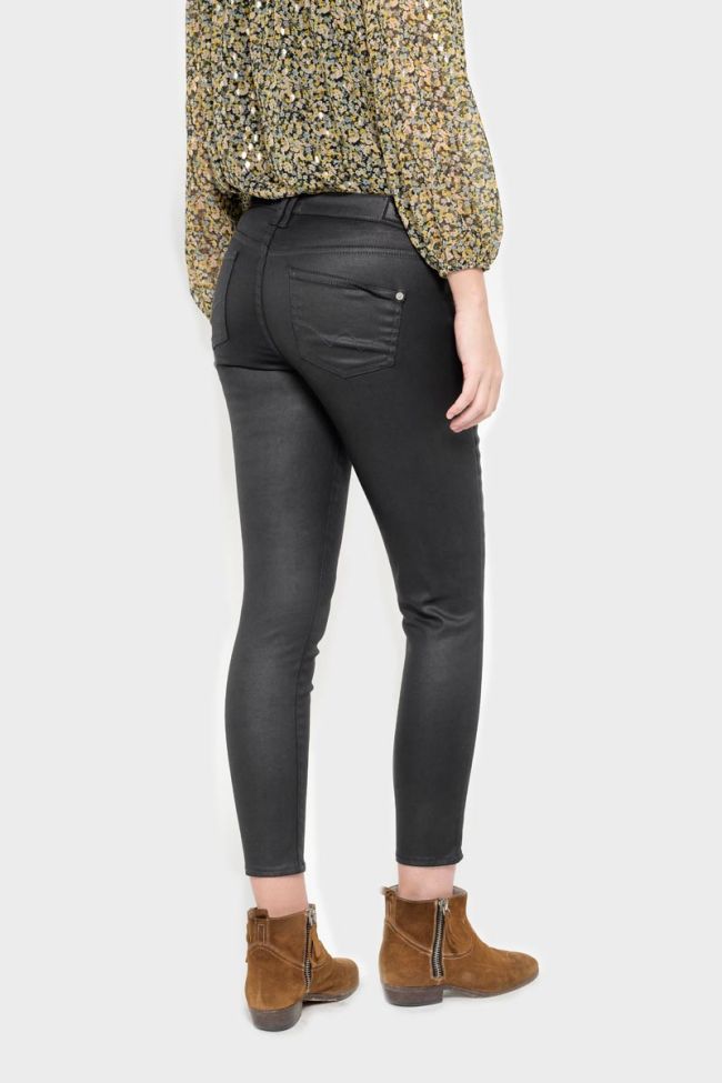 Power Skinny 7/8 jeans beschichtet schwarz Nr.0