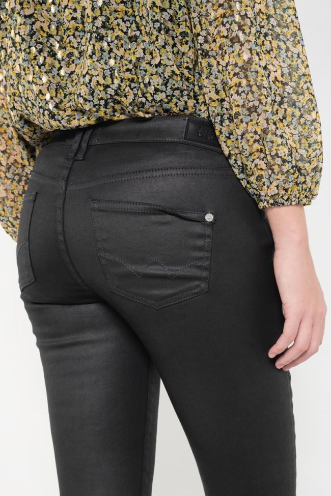 Power Skinny 7/8 jeans beschichtet schwarz Nr.0