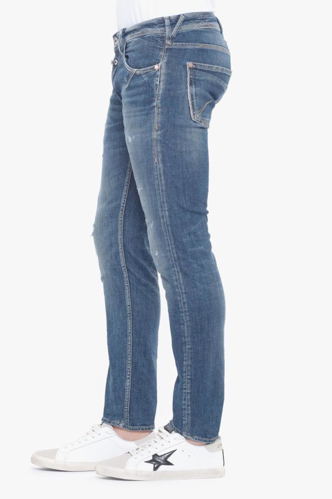 700/11 Slim jeans destroy vintage blau Nr.2