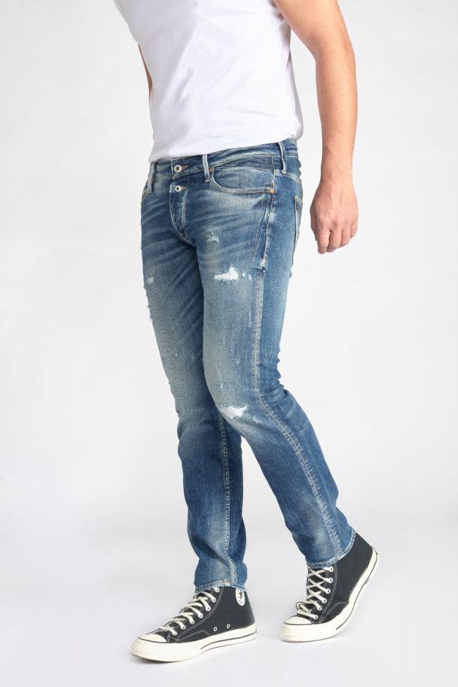Jeans 700/11 slim Itzan destroy vintage blau Nr.4