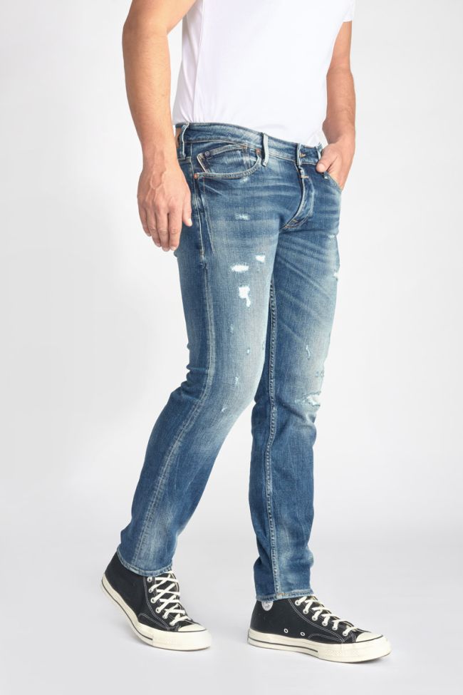 Jeans 700/11 slim Itzan destroy vintage blau Nr.4