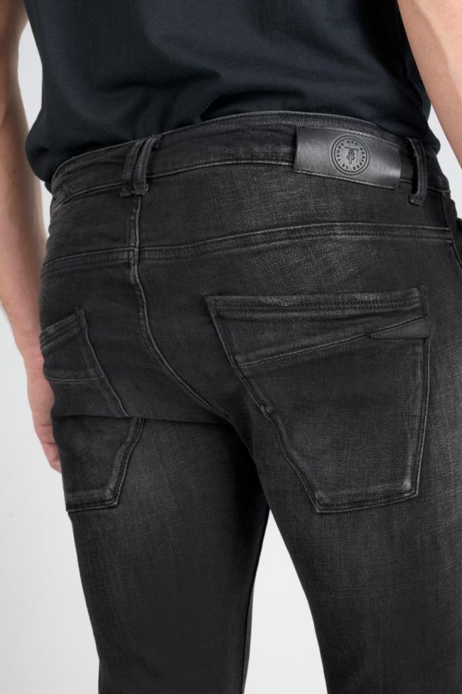 Jeans power skinny 7/8 destroy schwarz Nr.1