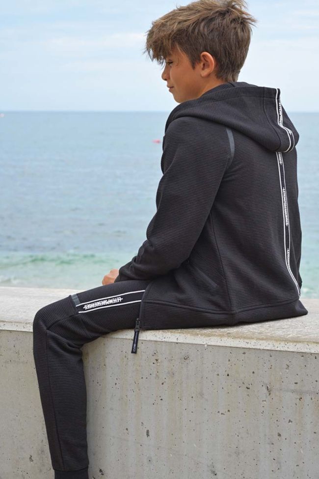 Kapuzen-sweatshirt Dragobo in schwarz