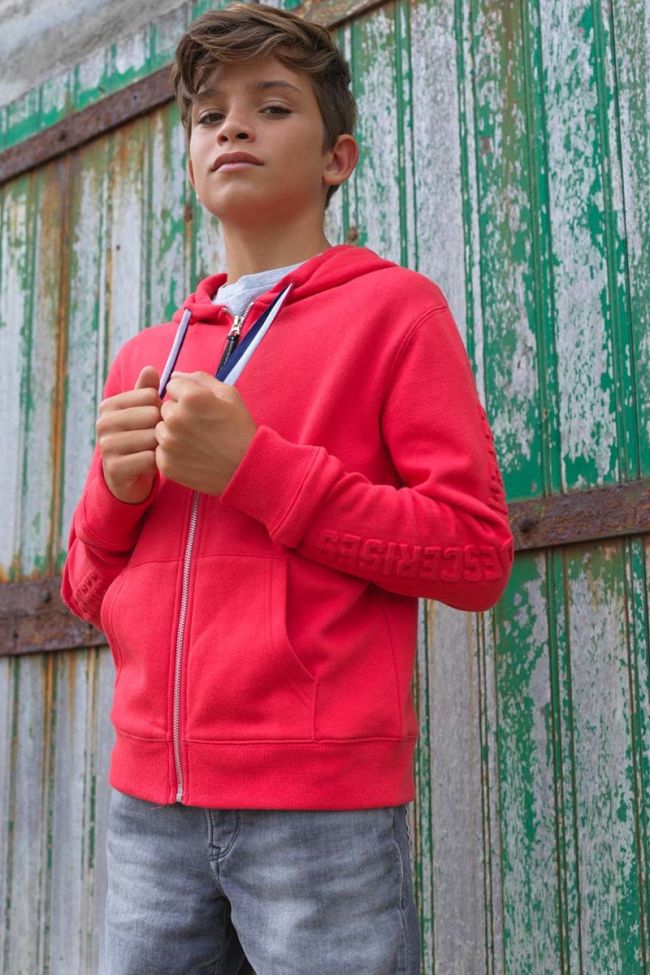 Kapuzen-sweatshirt Kostabo in rot