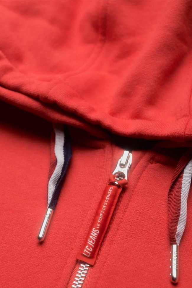 Kapuzen-sweatshirt Kostabo in rot