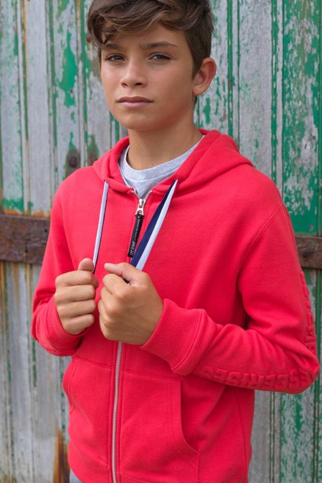 Kapuzen-sweatshirt Kostabo in rot