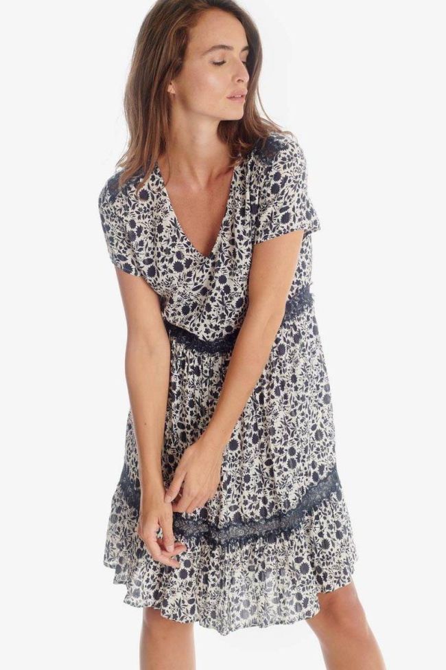 Kleid Bloomy in blau